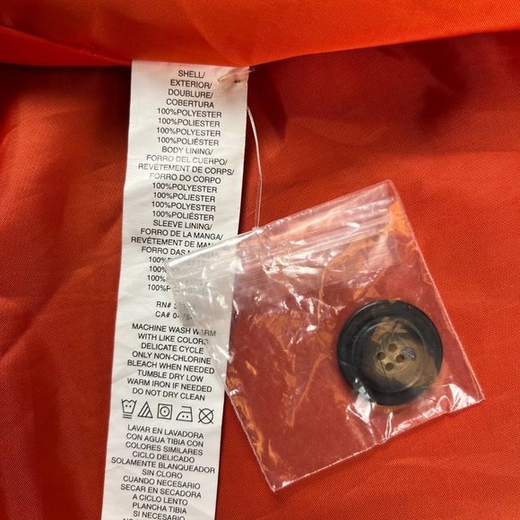 An original Penguin by Munsingwear Checker Gray/Blue Windbreaker size Medium - Picture 8 of 11